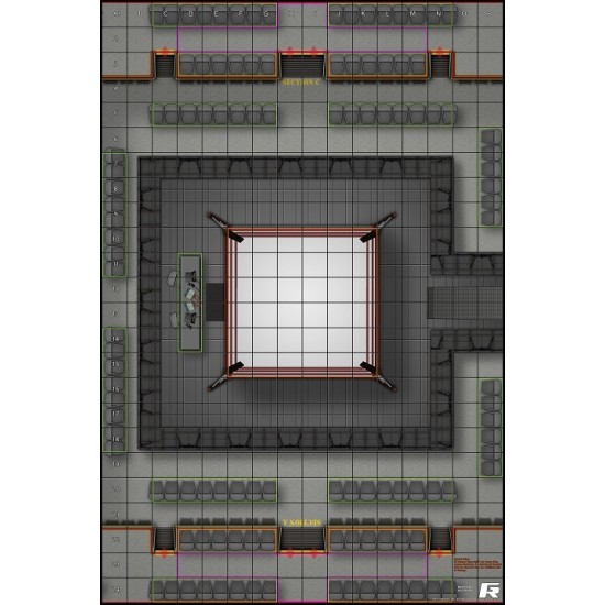 Hedge Maze & Main Event Double Sided Paper Map 